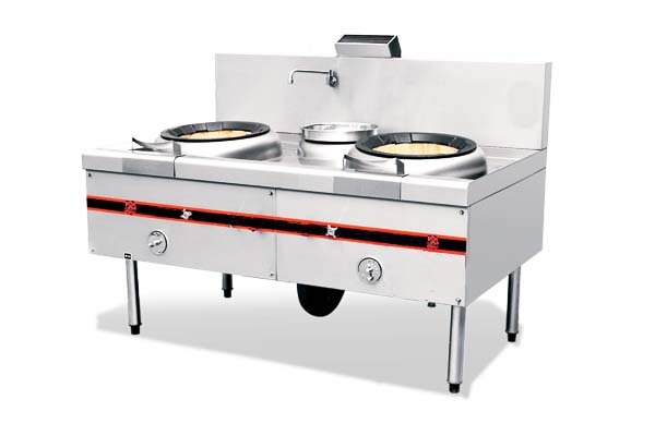 高级双头单尾炒炉